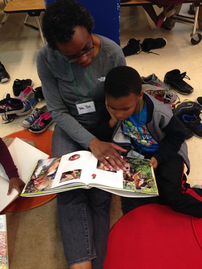 Learning to read at ARHA. Children who find reading challenging by age 10 (that’s fourth grade) are four times more likely to drop out of high school, according to The Reading Connection.
