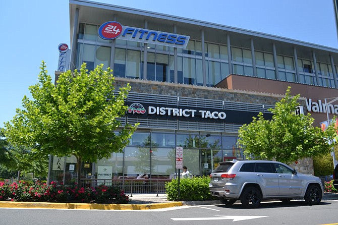 The new restaurant is within walking distance of the Tysons-Spring Hill Road metrorail.