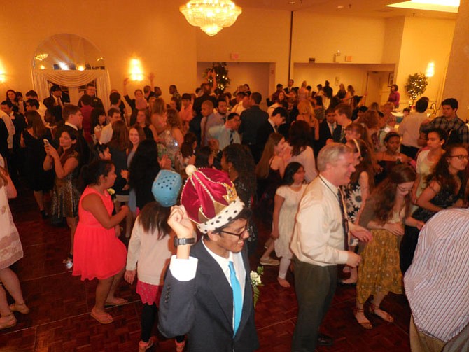 Students from nine high schools – Chantilly, Herndon, Lake Braddock, Lee, Oakton, Robinson, Stuart, Westfield and Woodson — take to the dance floor.