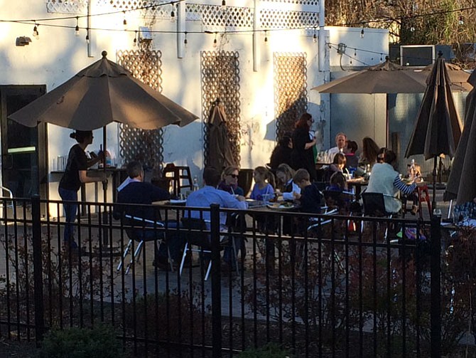 DRP Belle Haven’s patio is worth the wait on a nice summer’s evening.