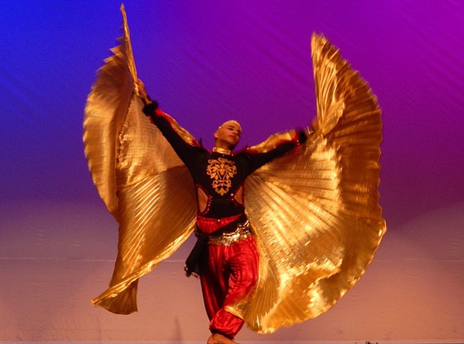 Ahmad Maaty dances to “Bird of the Night” during last year’s cabaret.