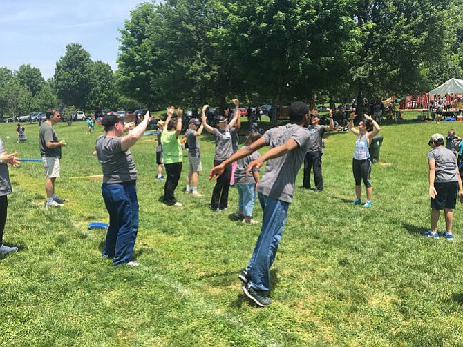 KEEN athletes exercise at the 2017 Sports Festival on June 4.
