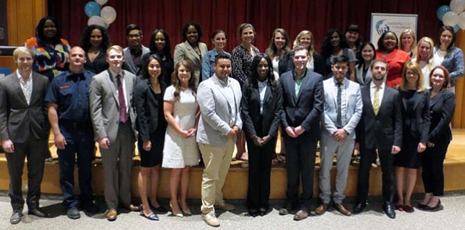 The graduates of the Leadership Center for Excellence’s Young Professionals Program Spring Class of 2017.
