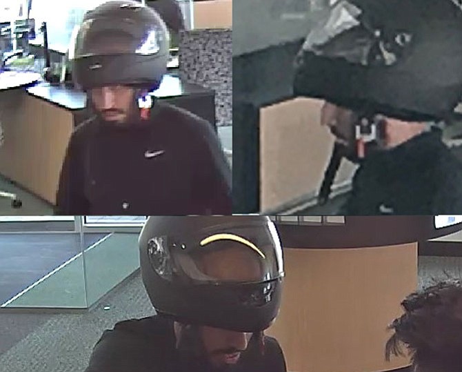 Bank robbery suspect 