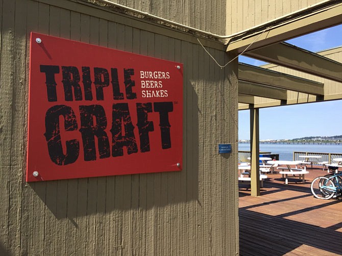 Triple Craft, a new resident at the former Indigo Landing, offers up burgers, beer, shakes — and an unbeatable view.
