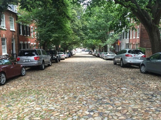 The 100 block of Prince Street.