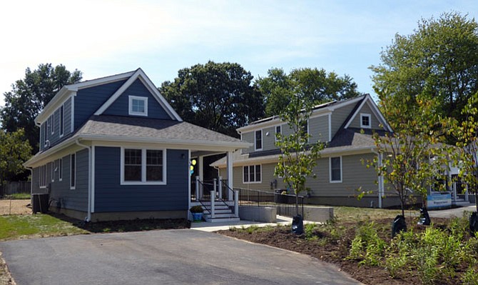 Houses that Habitat for Humanity built in the Groveton area.