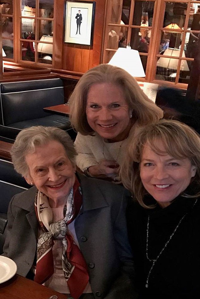 Groceries to Go Trio: Barbara “Polly” Spahr, Mary Pat Woodman and Diana Baltimore.
