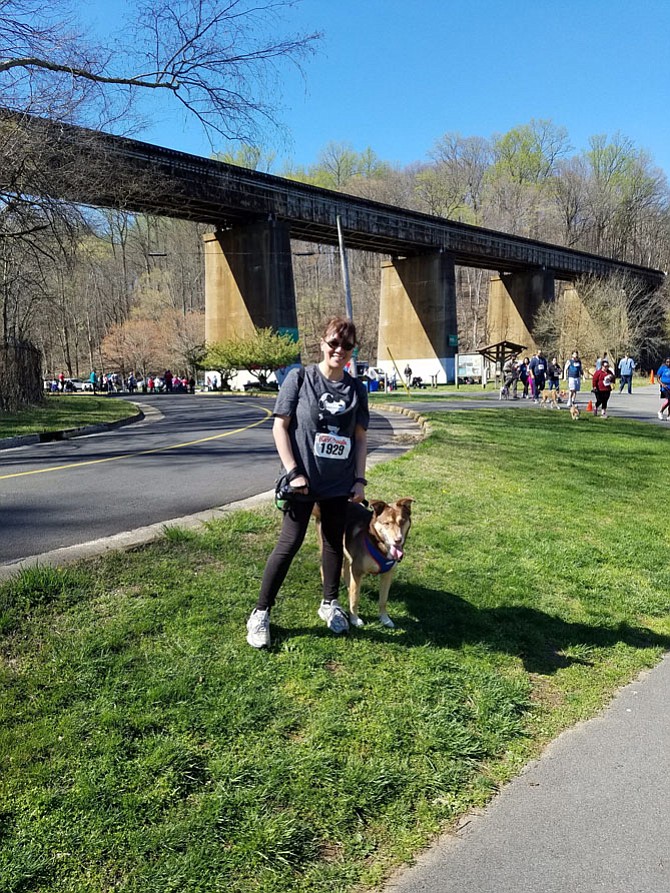 Early April 2017: A 5K run to raise money for the Friends of the Fairfax Animal Shelter.