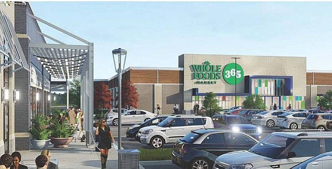 Artist’s rendition of the new Whole Foods 365 grocery store.