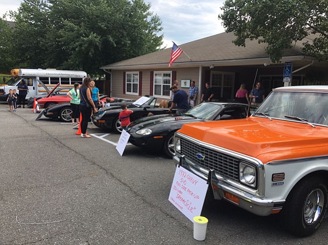 Students at Chesterbrook Academy Preschool Fair Lakes hosted a Father’s Day car show to raise funds for St. Jude Children’s Research Hospital.