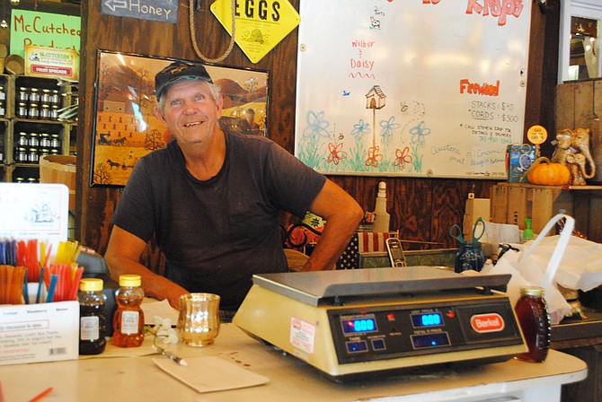 Owner, Larry Krop, greets customers with a friendly smile.