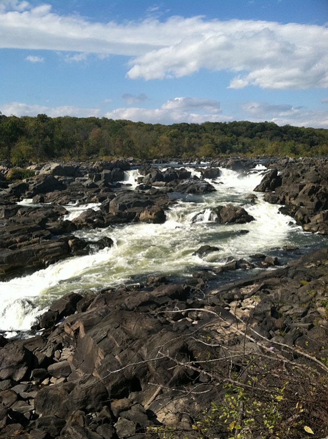 Potomac’s C&O Canal has multiple overlooks of the falls.