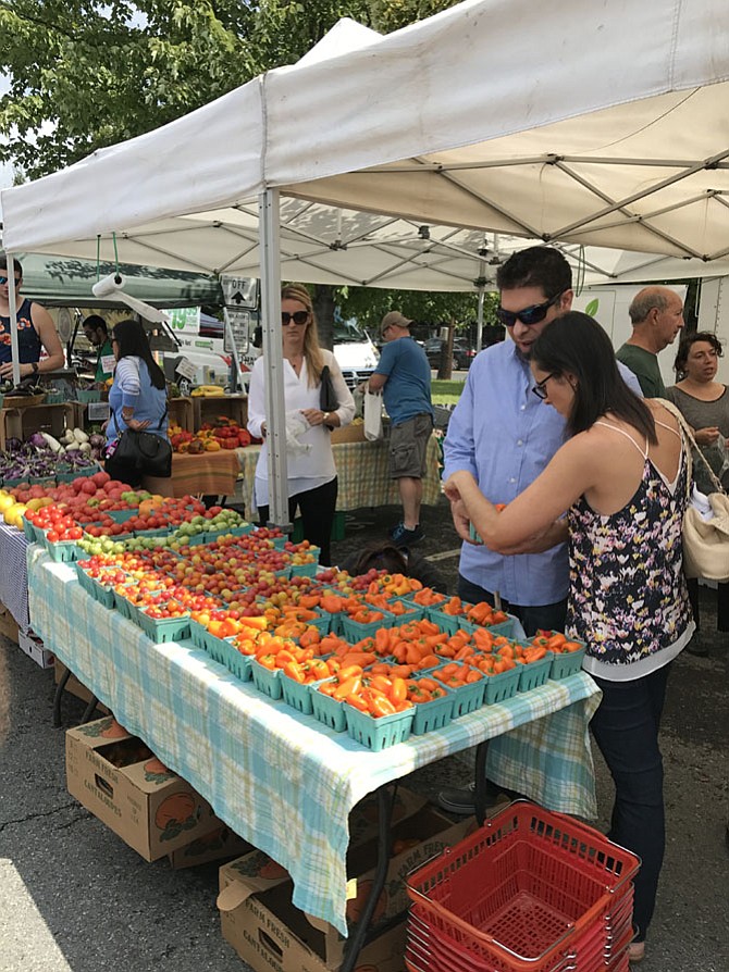 Among the most nutritious and readily available produce at the Bethesda Farmers Market are cabbage, peppers, squash and beets.
