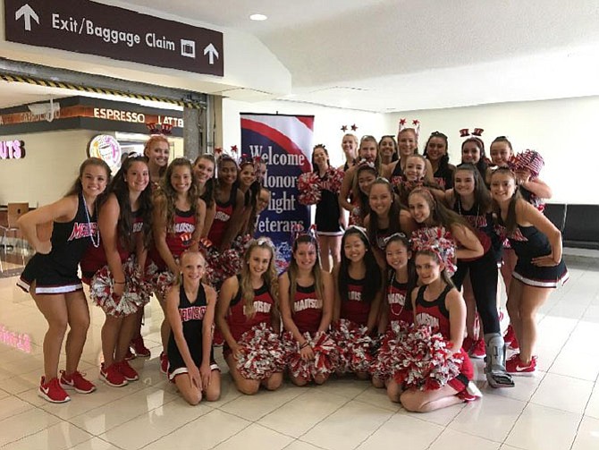 MAD Dance ready to greet veterans at National Airport.