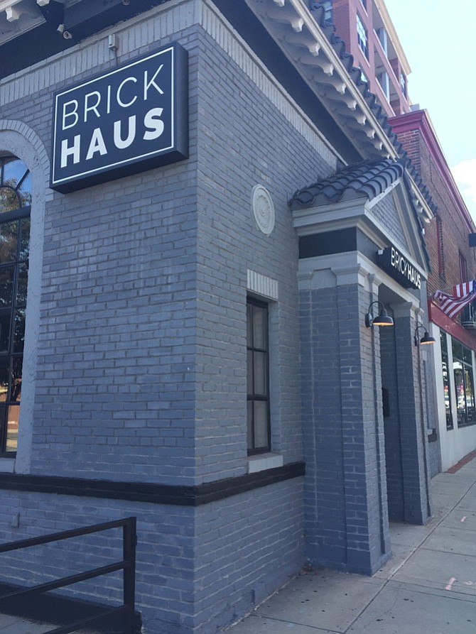 BrickHaus, the new American-style beer garden on Columbia Pike.