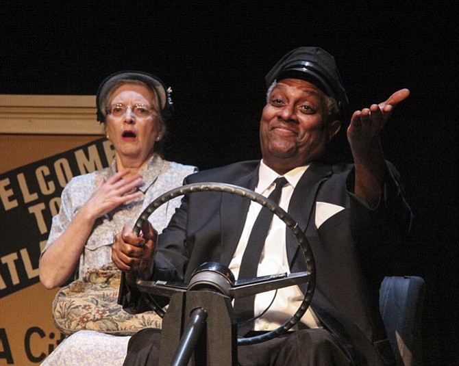 Patricia Kratzer stars as Daisy and Kevin Sockwell stars as Hoke in LTA's production of "Driving Miss Daisy," which will be playing until Sept. 30.