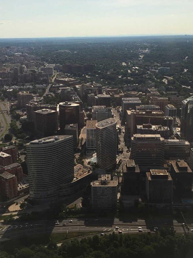 Rosslyn, site of the incoming Nestle headquarters. 