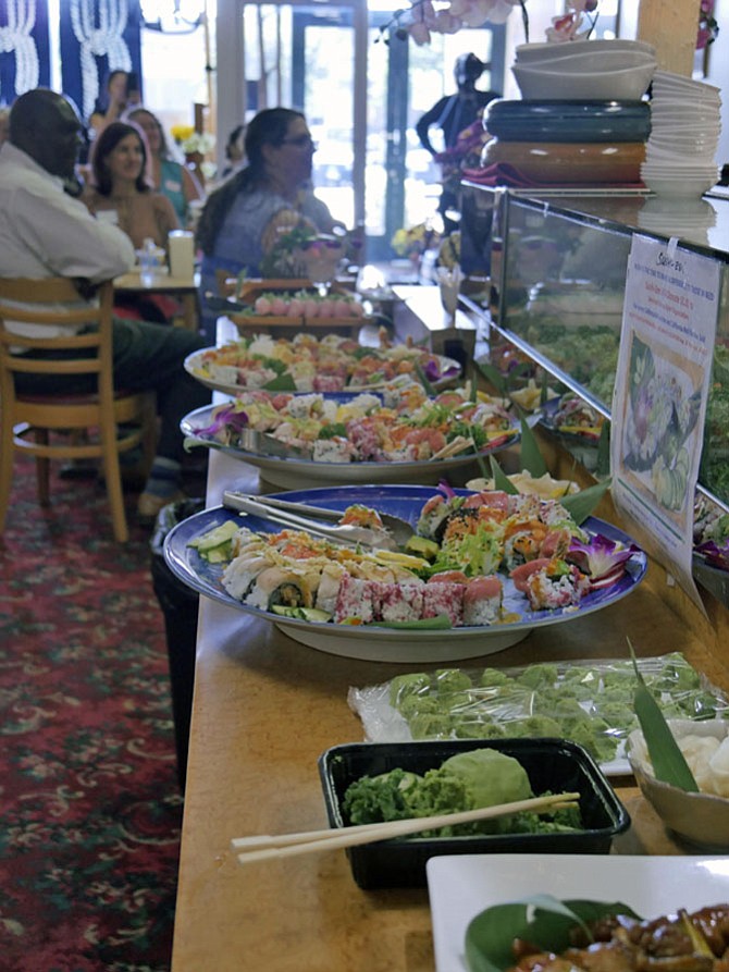 Non-profit organizations combine sushi and support.