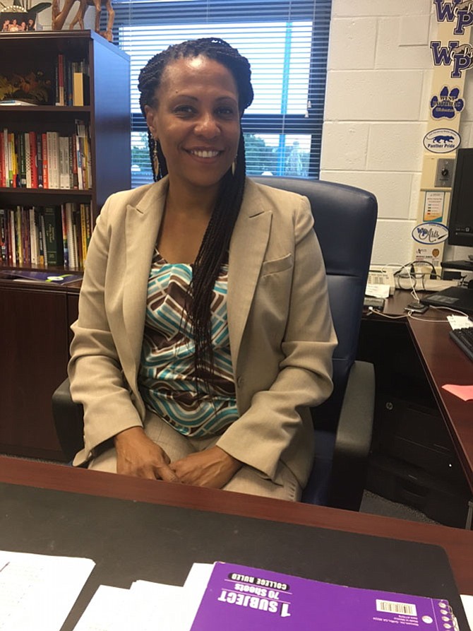 West Potomac High School Principal Tangy Millard, age 46, has been in education for 23 years.