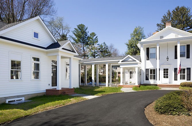 This addition and breezeway by Winn Design + Build was created to complement the existing Civil War-era home.
