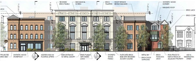 Plans for the Sunrise Senior Living Facility