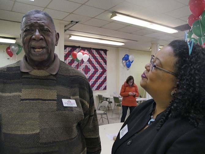 OAR Board Member Dr. Alfred Taylor, Jr. talks with OAR Executive Director Elizabeth Jones Valderrama about his belief in second chances and the importance of OAR in the transition back into the community.