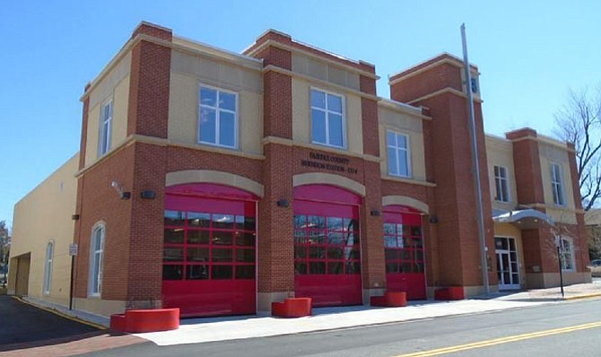 The grand opening of Fire and Rescue Station 4 in Herndon occurred in April.