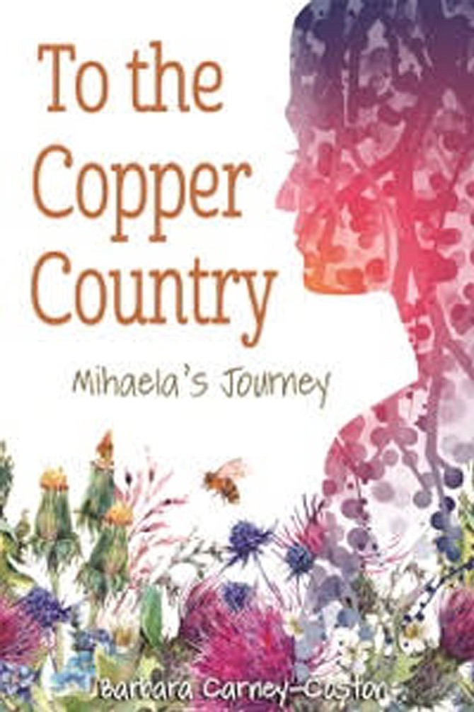 The cover of “To the Copper Country,” by Carney-Coston. Cover designed by Rachel Ross.