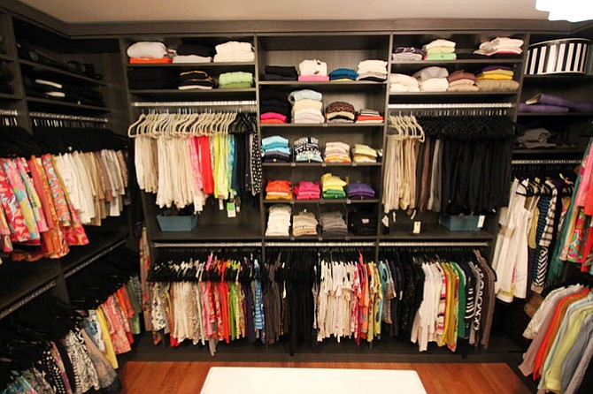 Small tasks such as putting away clothes each day can lead to an organized space.