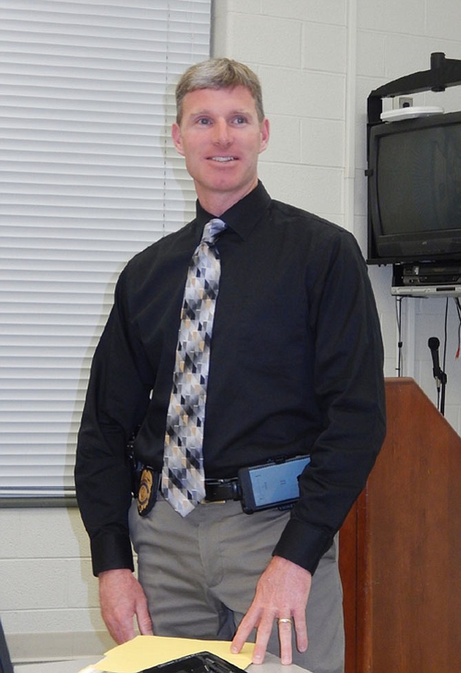 Sully District Police Lt. Todd Kinkead heads the Criminal Investigations Section.