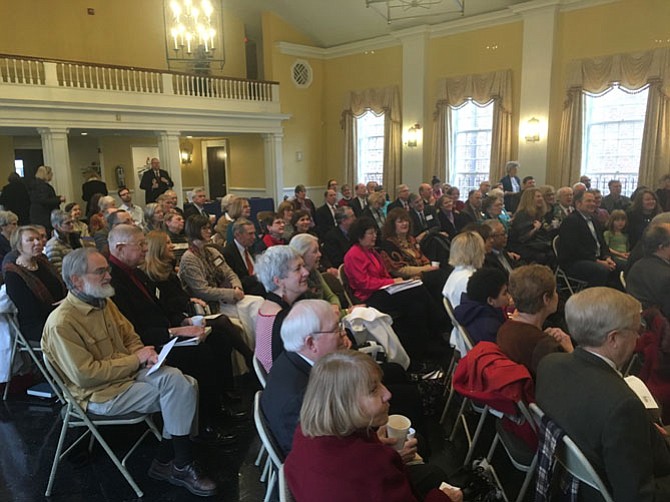 Christ Church parishioners attended Jim Wallis’ forum as part of a larger church program called “Practicing Truth,” which deals with race.
