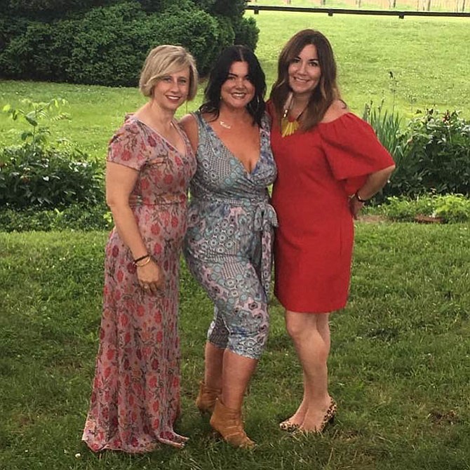“Life is not about becoming who you are, it is about creating who you want to be,” wrote owners (from left) Tina Jay, Vanessa Rose, and Celeste Williams in their application essay to Salon Today. "We feel very strongly in supporting each team member in their personal growth as they continue to grow in their professional careers."
