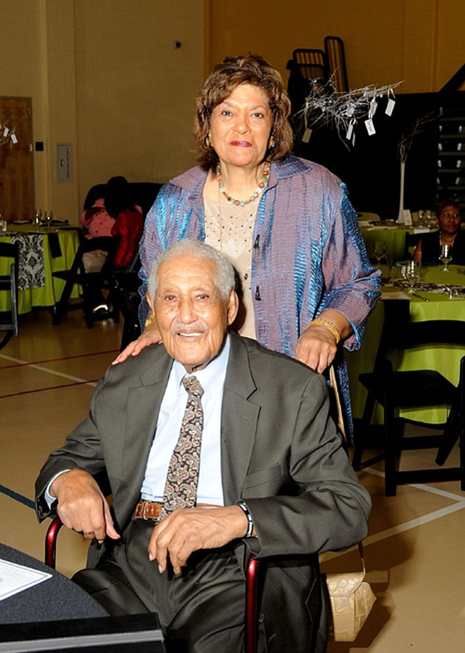 Ferdinand T. Day and his daughter, Gwen Day-Fuller, in 2014.