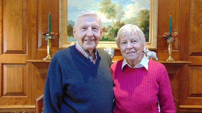 McLean’s Dr. Robert Nirschl with his wife Mary Ann.