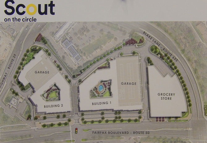 Site plan for Scout on the Circle