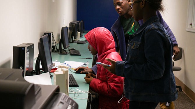 Youngsters participate in a FACETS community program.