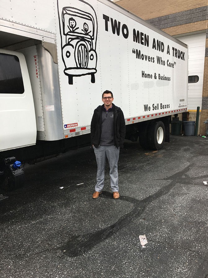 Jared Button is general manager of Two Men and a Truck Potomac franchise.