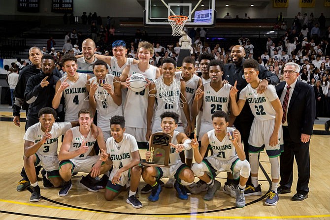 The South County Stallions defeated the Western Branch Bruins 63-47, for the school’s first 6A State Championship.