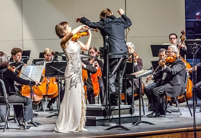 Violinist Natasha Korsakova and pianist/conductor David Michael Wolff will perform a benefit recital March 25 at 6 p.m. at Clifton Presbyterian Church. Funds raised will support efforts to bring the innovative music program Encore Kids! to K-2 students in Fairfax County. For tickets or more information, visit www.orchestra2100.org.
