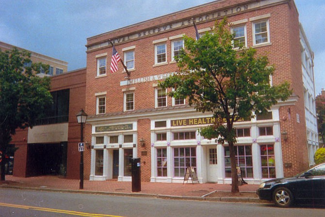 The Naval Reserve Association building.