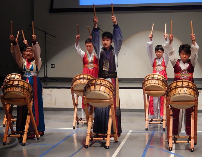 Precision drummers from the JUB Cultural Center.