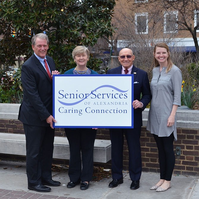 From left: Kerry Donley, co-chair of the Caring Consideration Campaign; Mary Lee Anderson, SSA's executive director; Gerry Cooper, co-chair of the Caring Consideration Campaign; and Cassie Chesson, SSA's development director.