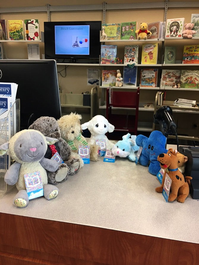 On April 4, a handful of children came into Great Falls Library to drop off their favorite stuffed animals for a sleepover.