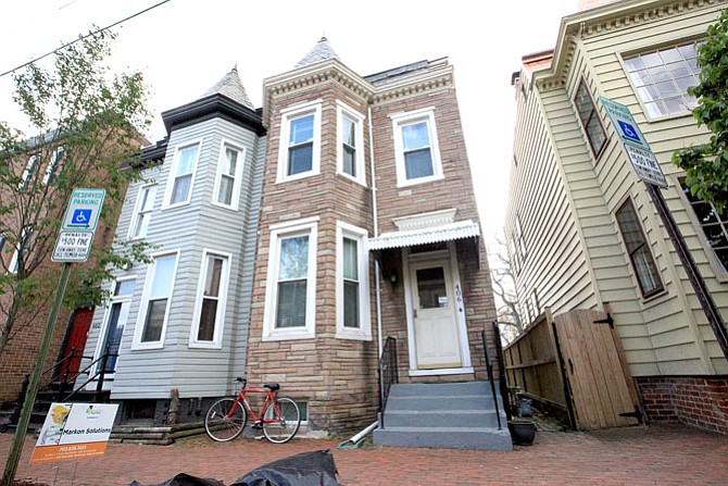 The townhouse at 406 N. Alfred St. was one of dozens of homes revitalized on Rebuilding Together Day, April 28.
