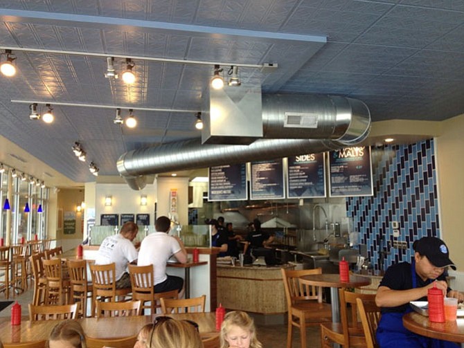 Elevation Burger is located at Danor Plaza, 142 Branch Road SE., Vienna, 703-865-7277. Open daily, starting at 11 a.m.