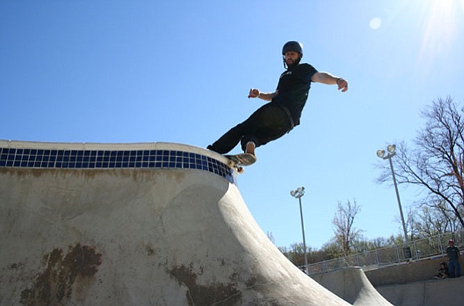 Current Powhatan Springs Skate Park.