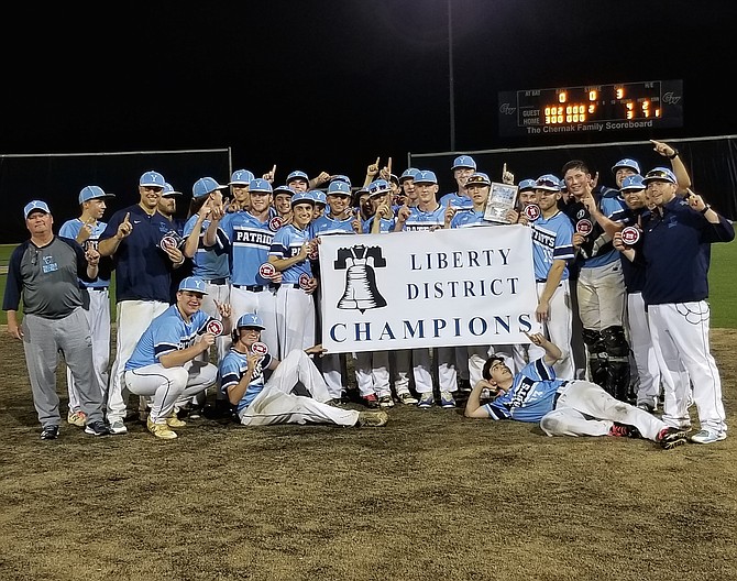 The Yorktown baseball team beat South Lakes 4-3 on Saturday to win the Liberty District championship.