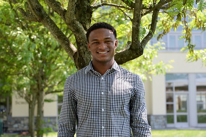 Potomac School senior Mike Grimes.