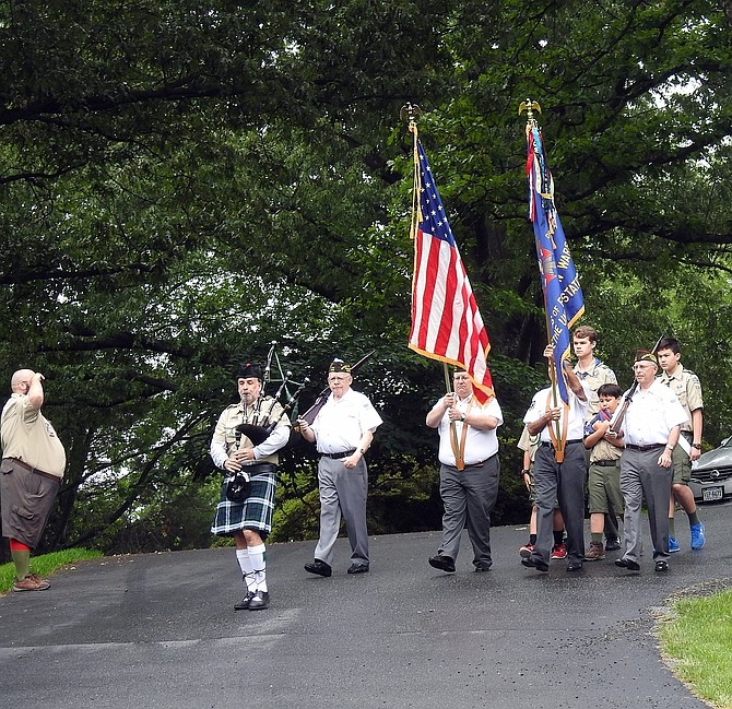 Burke VFW Post 5412 held their annual Memorial Day Ceremony on the grounds of the Burke Centre Conservancy.